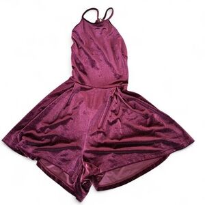 Windsor Burgundy Shimmer Jumpsuit